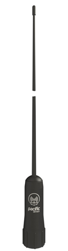 Pacific Aerials SeaMaster Pro - P6782 VHF 1,0m UltraGlass antenne Zwart