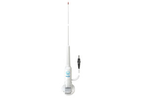 Pacific Aerials SeaMaster Classic - P6092 FM+AM 1,0m RVS klapbare antenne+4m kabel