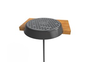 Scanstrut ROKK oplader draadloos en waterdicht opbouw 17 mm (12/24V)