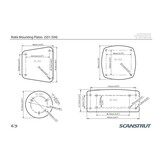 Scanstrut ROKK topplaat voor Humminbird 300-700