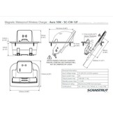 Scanstrut ROKK Wireless Aura oplader draadloos 10W (12/24V)