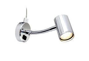 Båtsystem Tube D1 SMD LED, alu, flex arm, met USB aansl.