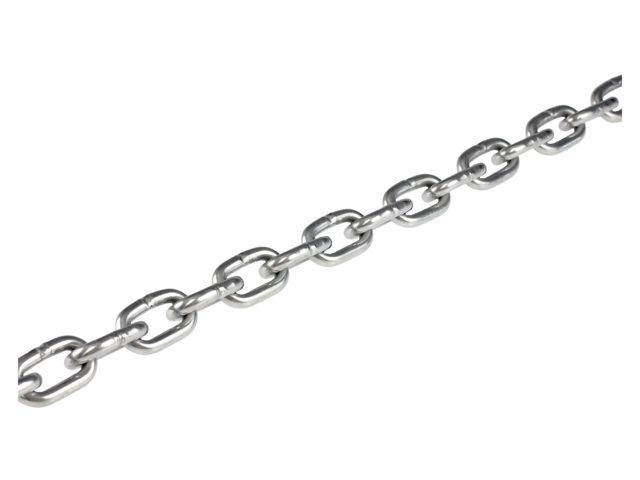 Talamex Ketting DIN766 rvs