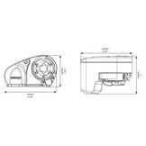 Lewmar Ankerlier pro-fish 700 6/7mm kit