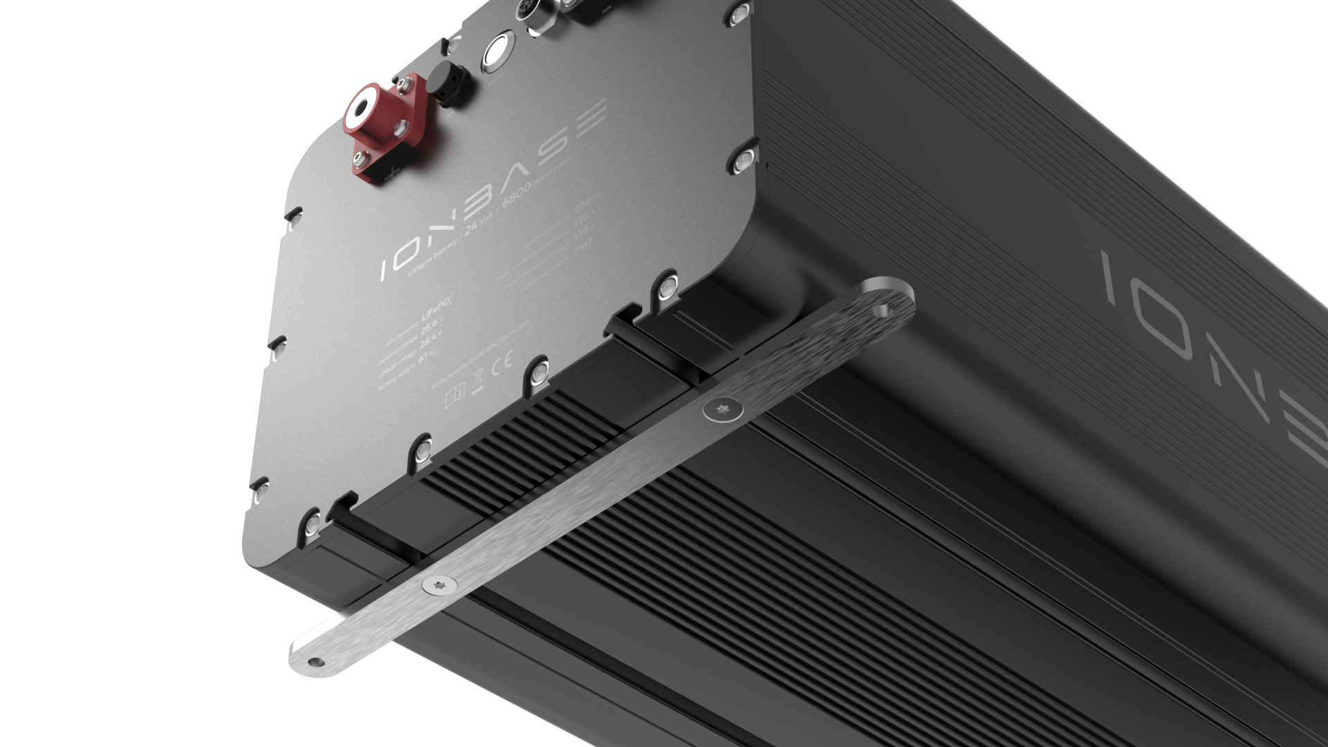 Waterworld Accu beugelsset zijmontage