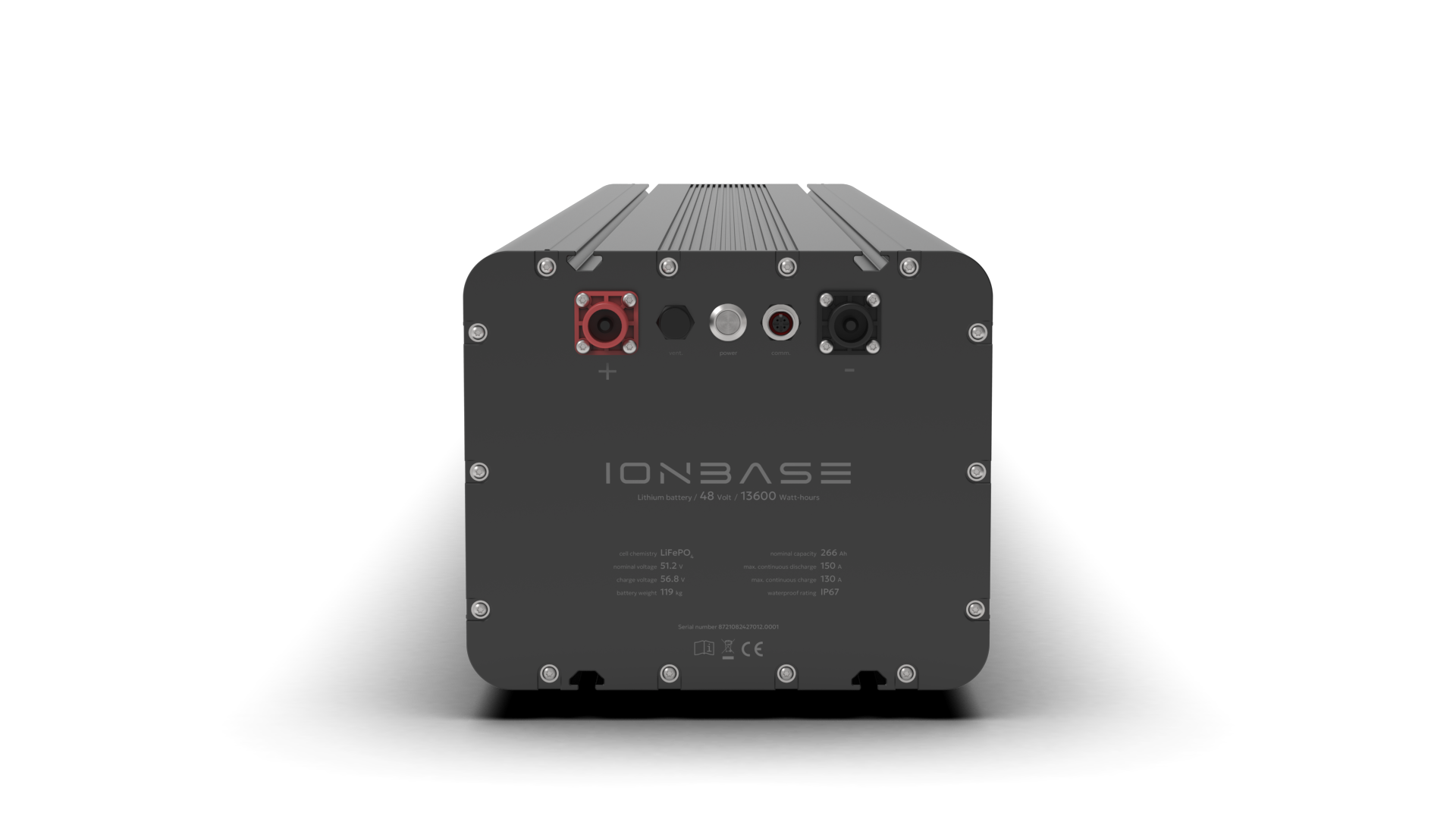 Waterworld Lithium accu 48v - 266 Ah (13600 Wh)