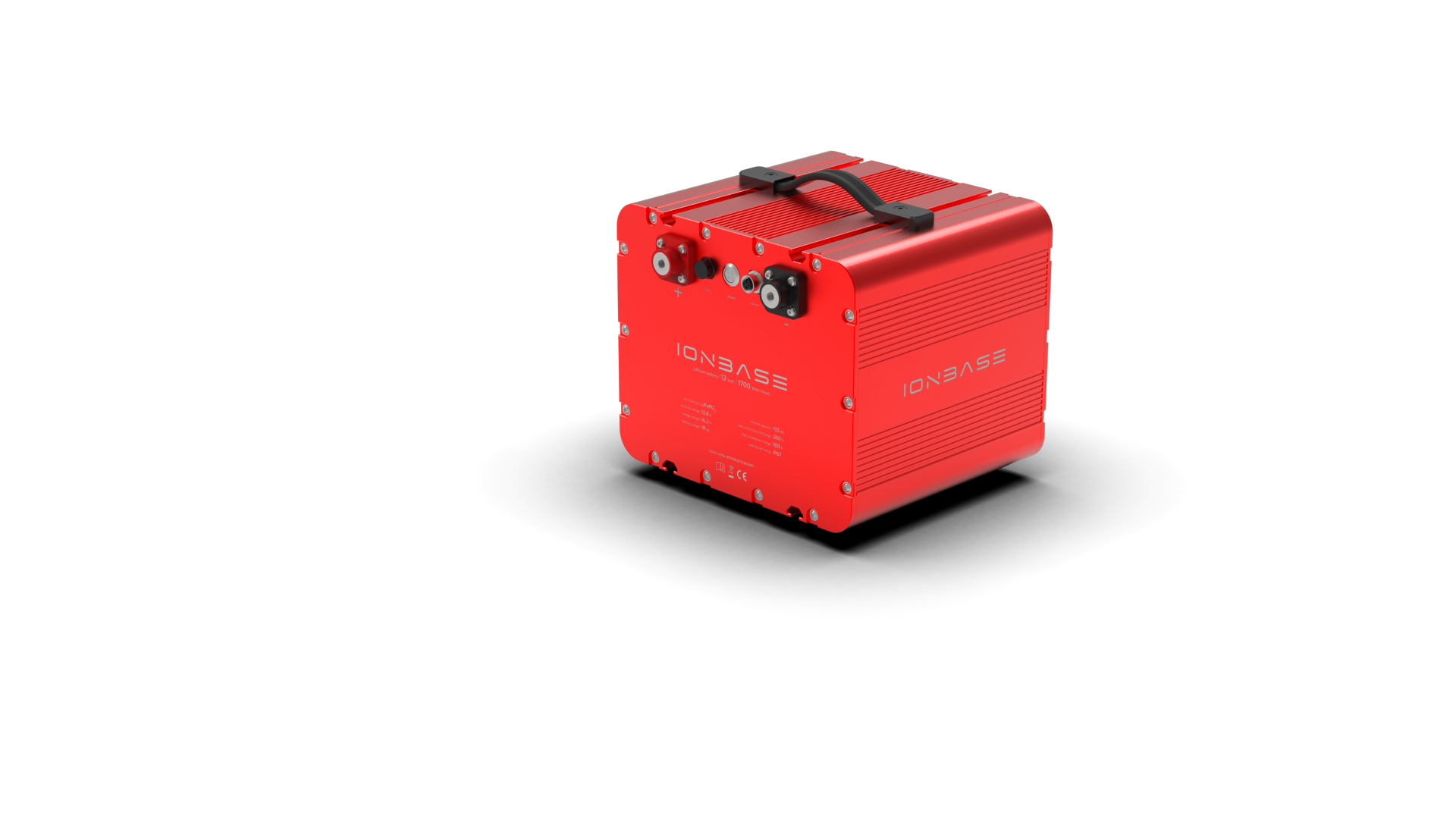 Waterworld Lithium accu 12V 133 Ah (1700 Wh) Cranking Red