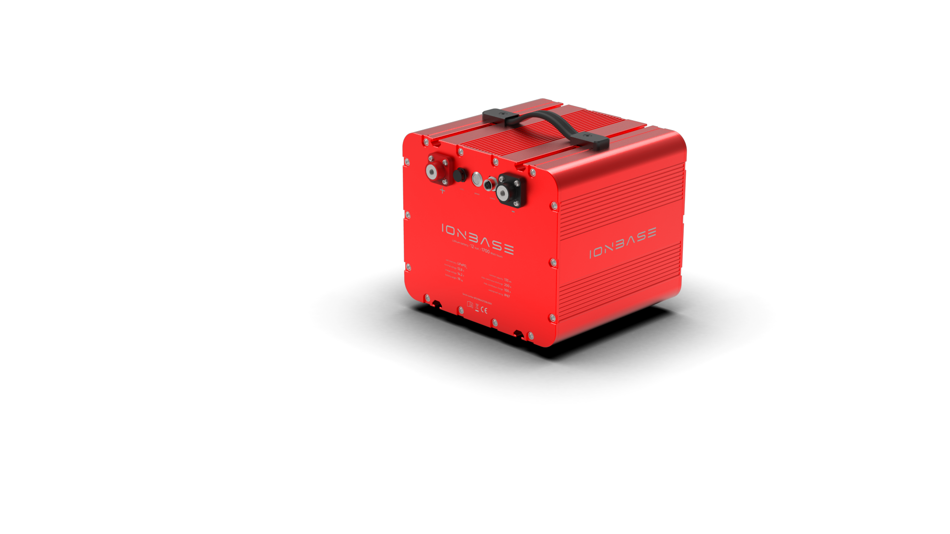 Waterworld Lithium accu 12V 133 Ah (1700 Wh) Cranking Red