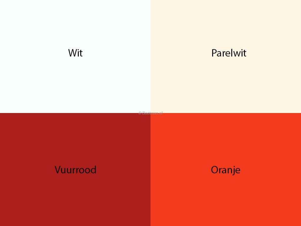 Coelan mengkleur Vuurrood RAL 3000