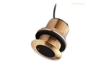 Raymarine CPT-S Bronzen conische HIGH CHIRP transducer, ThruHull, 0°/<5° romphoek. Kabellengte 10mtr