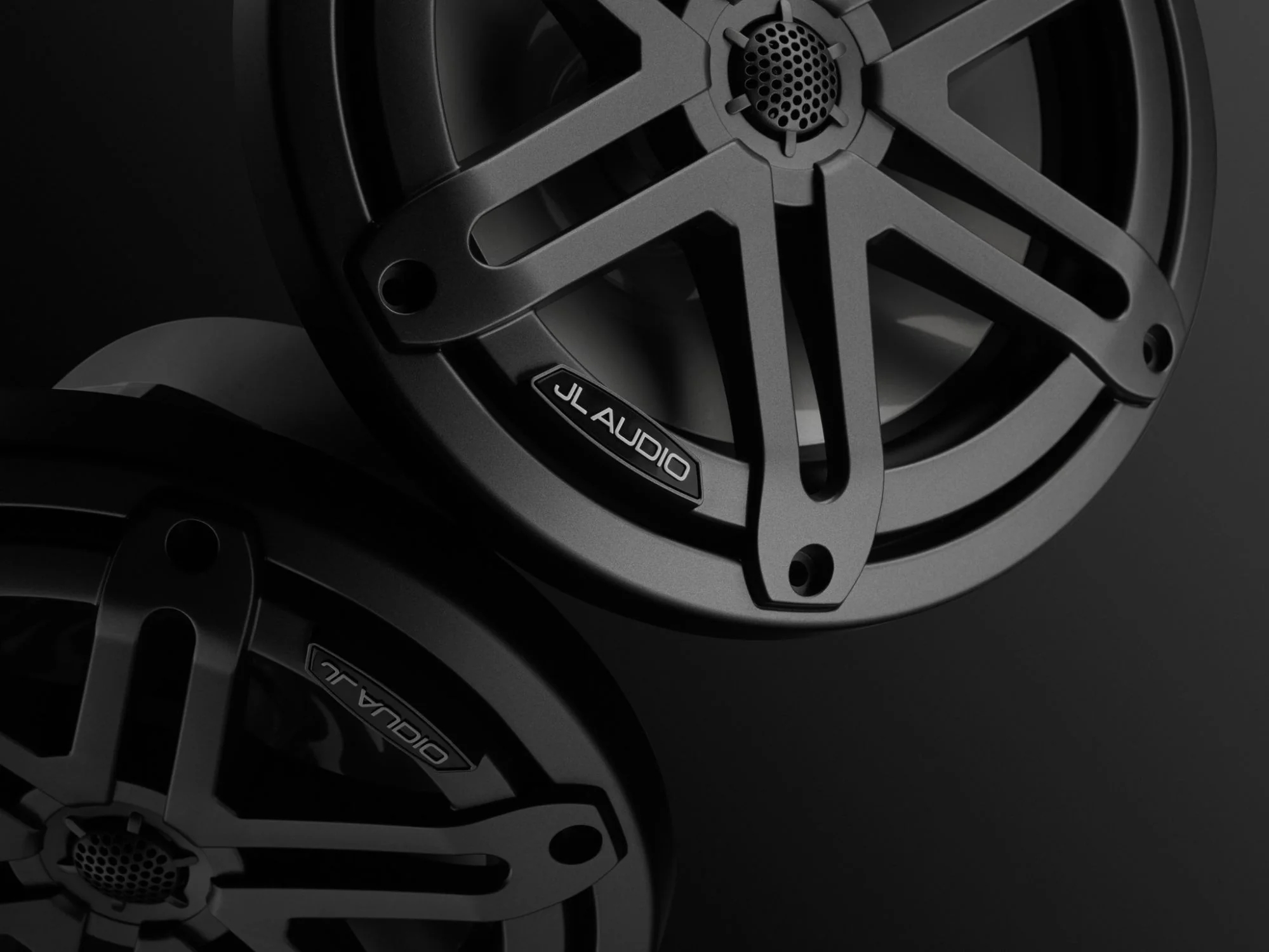 JL Audio M3 Speakerset (7.7 inch/ 70W) Sport Metallic grijze grill