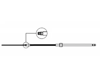Ultraflex Stuurkabel M58 9FT 2.80M