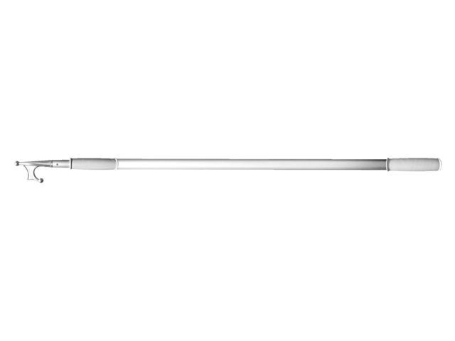 Trem Haakstok telescopisch 112-195cm met aluminium haak