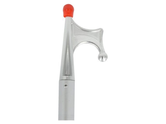 Trem Haakstok telescopisch 112-195cm met aluminium haak