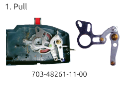 Yamaha 703 schakelkast conversiekit