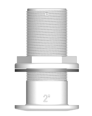 Trudesign Kunststof Huiddoorvoer met lange draad