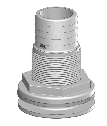 Trudesign Huiddoorvoer met tule