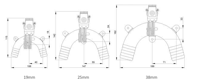 Trudesign Beluchter met solenoid