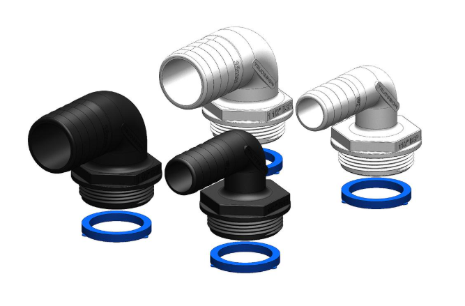 Trudesign Aquavalve Tule 90°