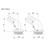 Trudesign Aquavalve Tule 120°