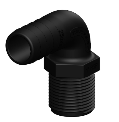 Trudesign Tule 90° buitendraad