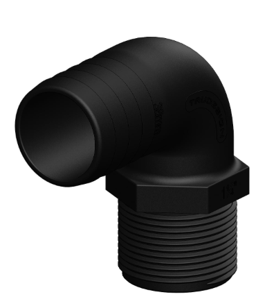 Trudesign Tule 90° buitendraad