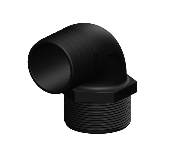 Trudesign Tule 90° buitendraad