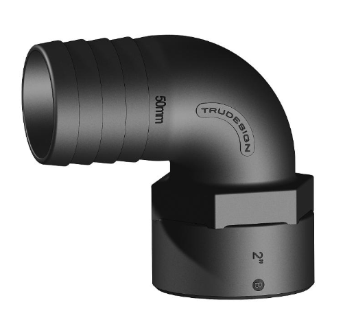 Trudesign Tule 90° binnendraad