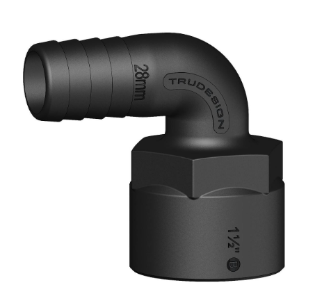 Trudesign Tule 90° binnendraad