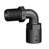 Trudesign Verbinder met binnen- en buitendraad 90°