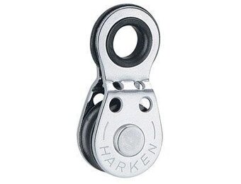 Harken 16mm 1-schijfsblok met draadoog