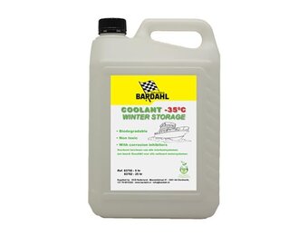 Bardahl koelvloeistof -35°C Winterstorage Bio 5ltr