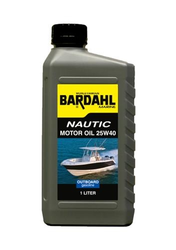 Bardahl motorolie Nautic 25W40 Outboard 4 takt