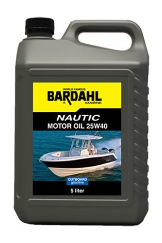 Bardahl motorolie Nautic 25W40 Outboard 4 takt