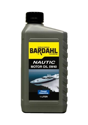Bardahl motorolie Nautic 5W40 diesel/gasoline 4 takt