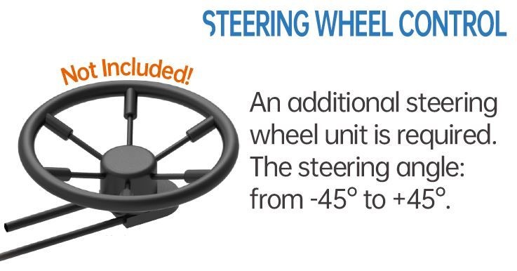 Haswing Elektrische buitenboordmotor Ventura F5.0/24V