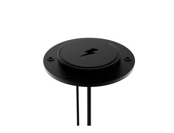 AquaAmp 425X Hidden under-mounted, lock ring, 25W Qi2.2, sterke magneet