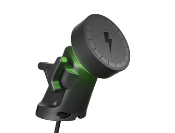 AquaAmp 625X-ARM Ball Joint verstelbare houder met LED, 25W Qi2.2, sterke magneet