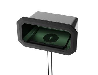 AquaAmp 715 Cubby met LED, 15W Qi2, standaard magneet