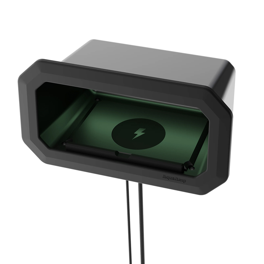 AquaAmp 715 Cubby met LED, 15W Qi2, standaard magneet