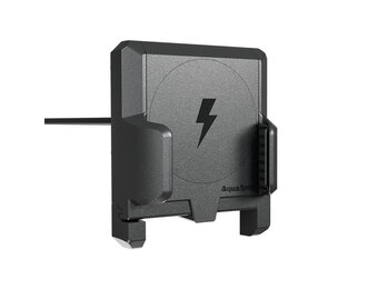 AquaAmp 915 Verticale vlakke klemhouder, 15W Qi2, standaard magneet