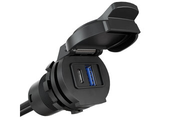 AquaAmp 130 Smart USB C/A, 10-24VDC, 30/6Watt