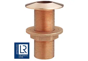  Bronzen huiddoorvoer schuin