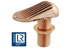  Bronzen huiddoorvoer met zeef