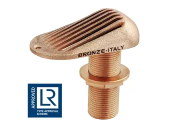  Bronzen huiddoorvoer met zeef