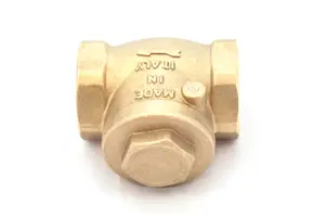  Messing tussenklep /hangend model