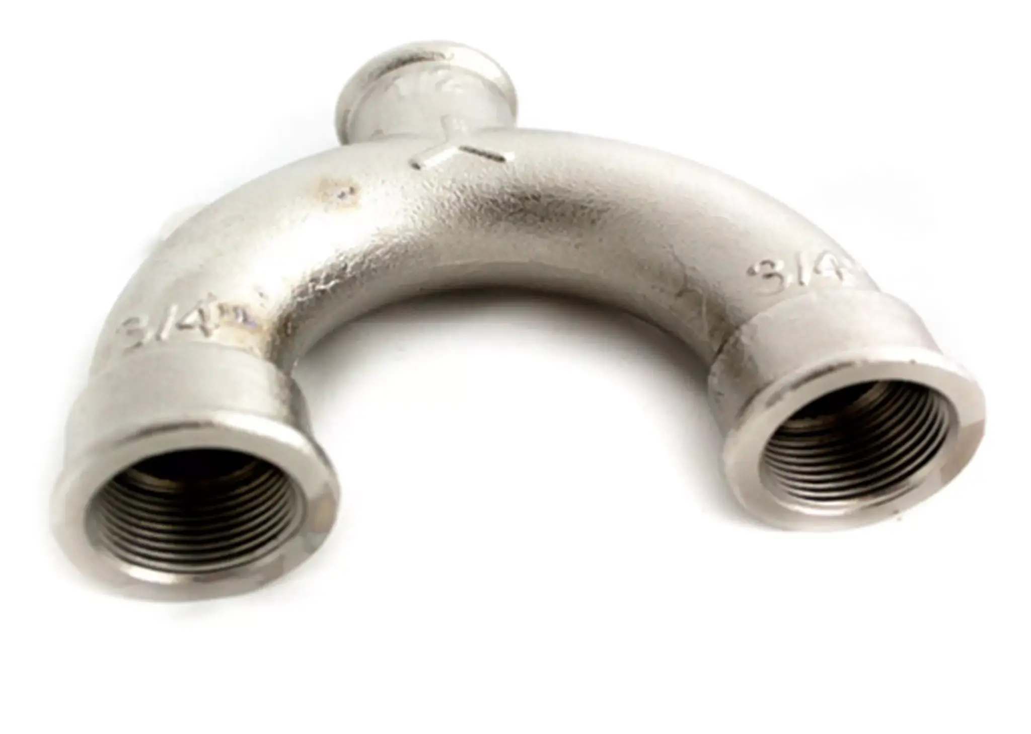 Beluchter Messing verchroomd