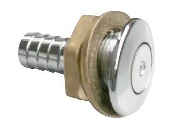 Ontluchtingsnippel 16 mm recht