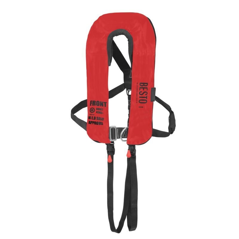 Besto 300N Solas Eco Twin Chamber Red Auto/Harness