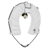 Crewsaver Set; hoefijzerboei geel/wit, SOLAS licht en houder